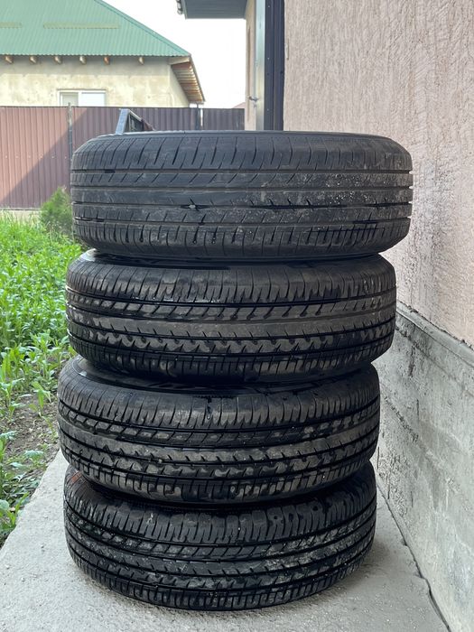 Новые шины + диски еще есть калпак
