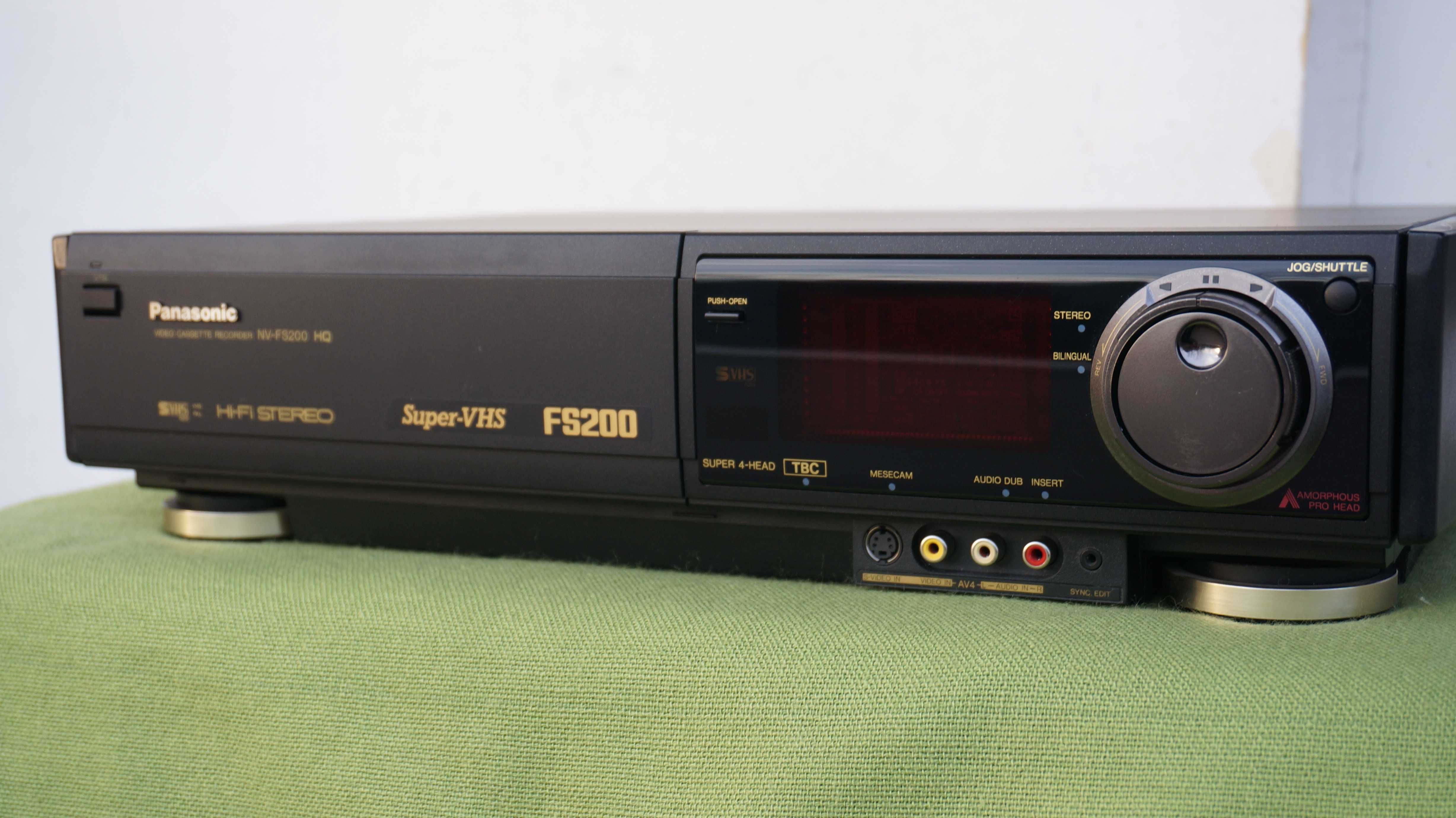 Video recorder S-VHS Panasonic NV-FS200 stereo Hi-Fi TBC