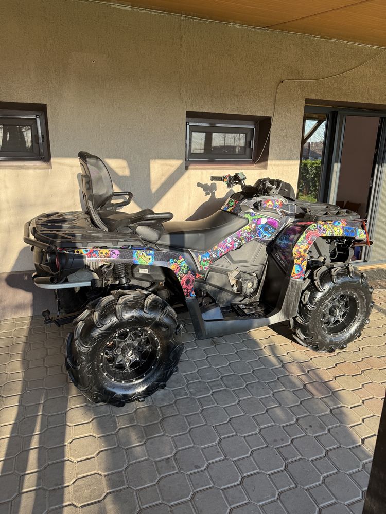 Can am outlander model lung 1000 v twin rotax