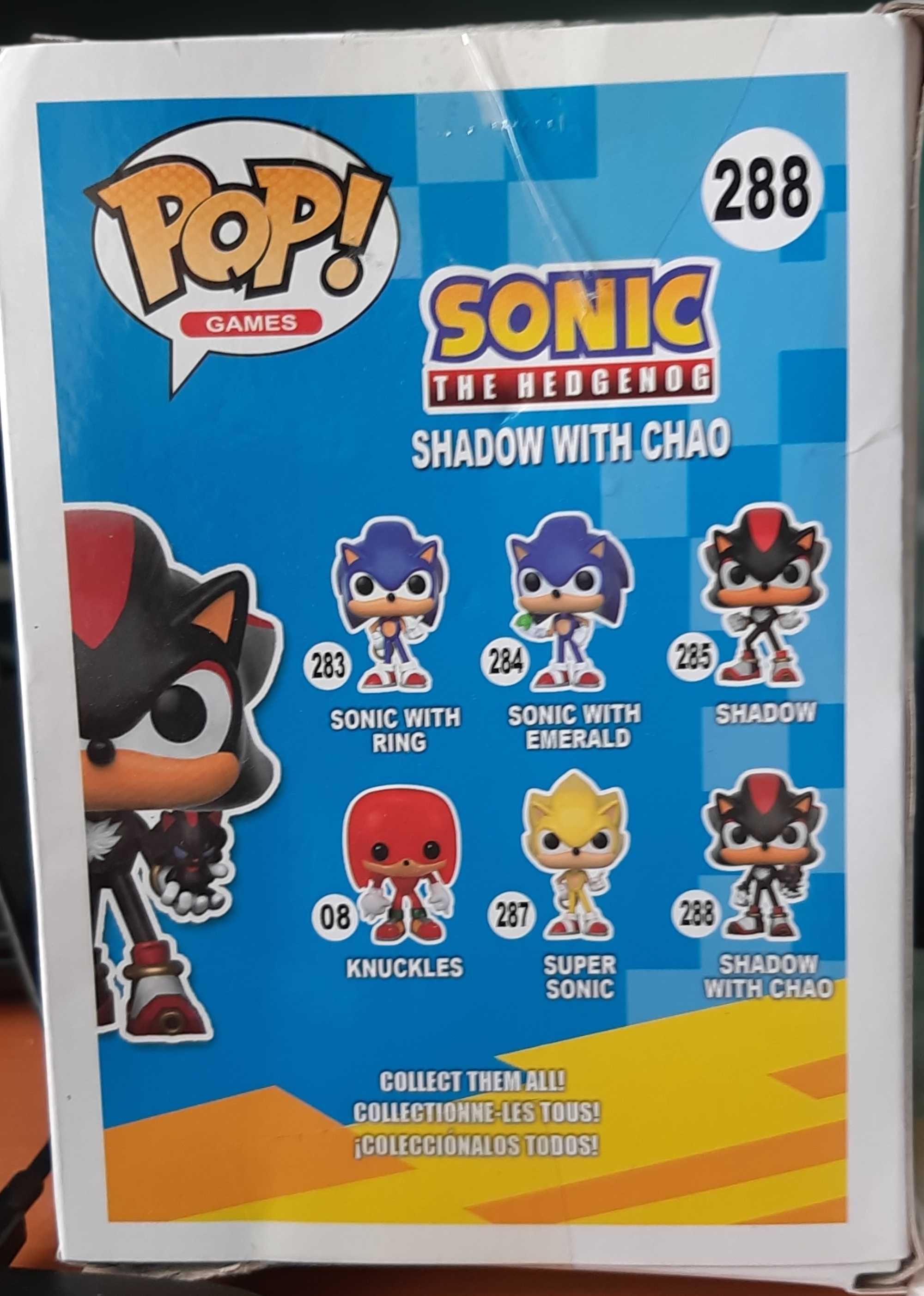 Funko Pop Фигурка Sonic The Hedgenog Shadow with Chao