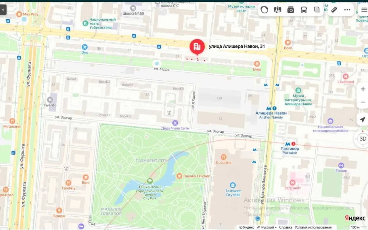 Сдаётся квартира шайхонтохур район навоий Коча навастиройка дом 5 хона