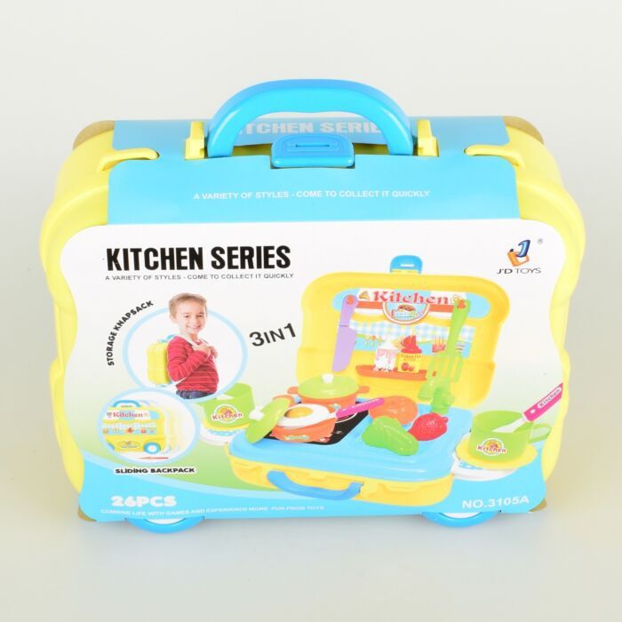 Мобильная кухня Kitchen Series, 26 предметов