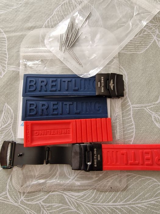 Силиконови каишки за часовник BREITLING 24mm