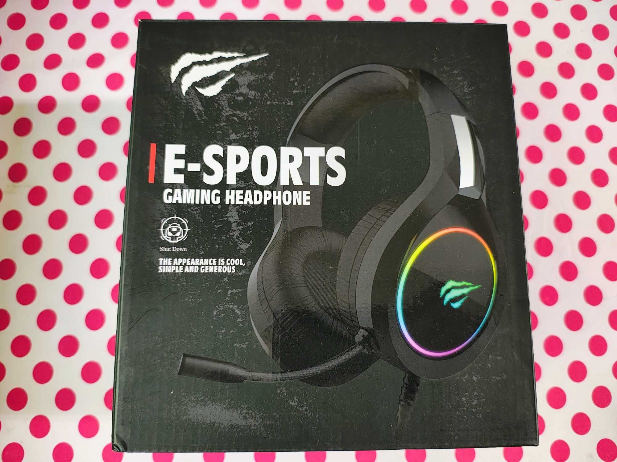 Casti Gaming Havit H2232D RGB.