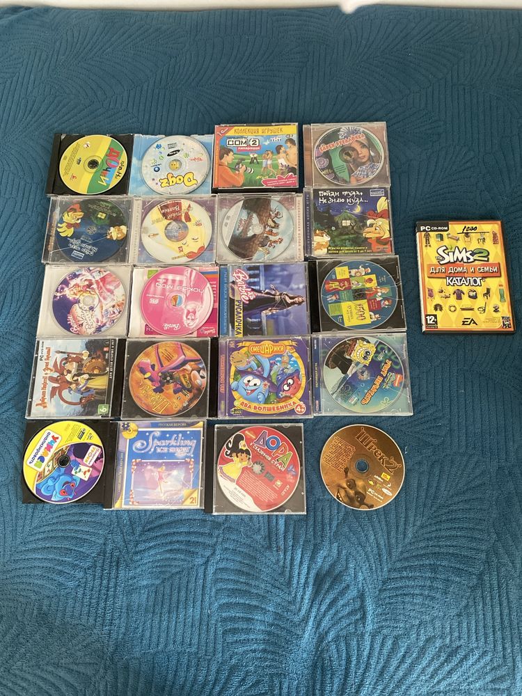 Продаю CD диски игры
