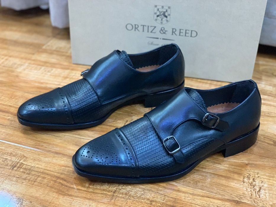 Ortiz & Reed мужские кожаные туфли