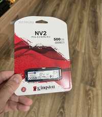SSD Kingston NV2 500GB, PCIe 4.0 NVMe, M.2, Nou, Sigilat