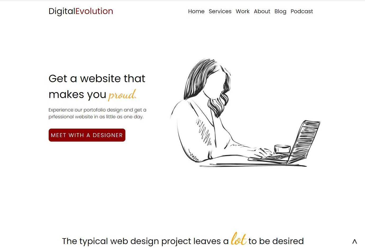 Proiectare si creare site web profesional