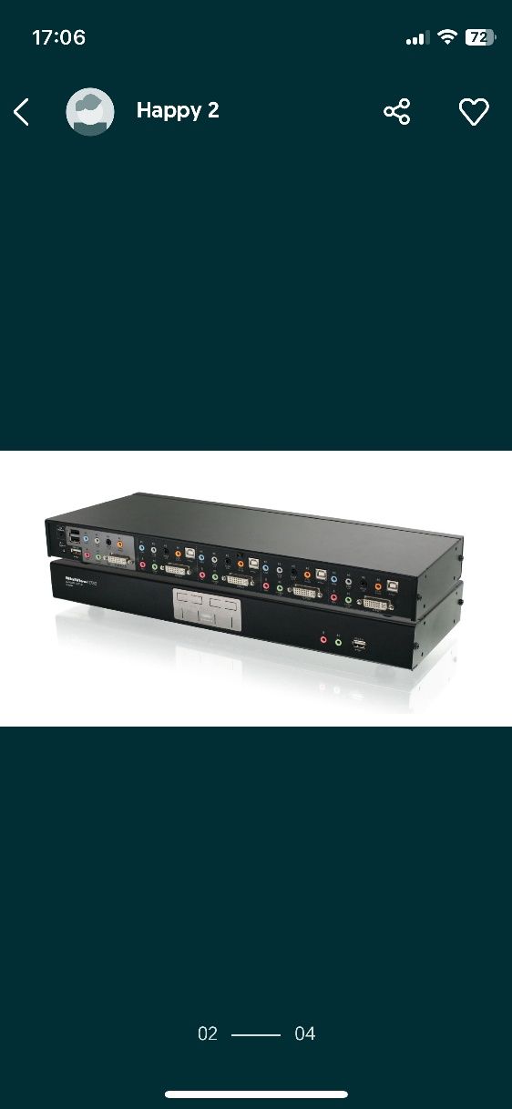 Хаб hub dvi новый