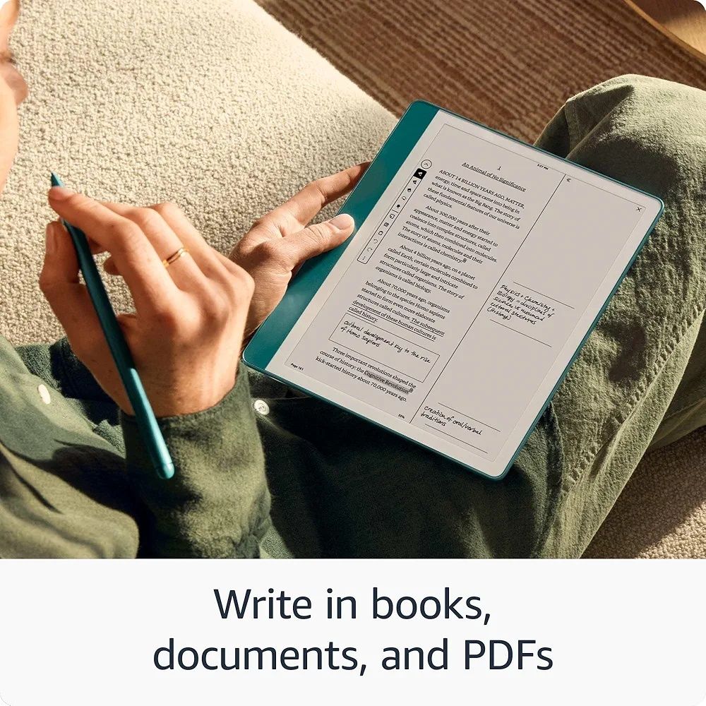 Amazon kindle Scribe с функцией рукописного ввода и со стилусом 2024