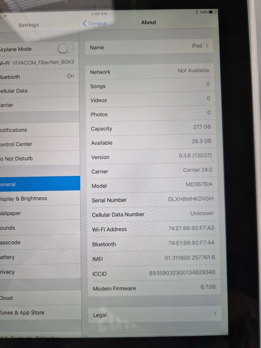 ipad 3rd generation wi fi cellular + клавиатура