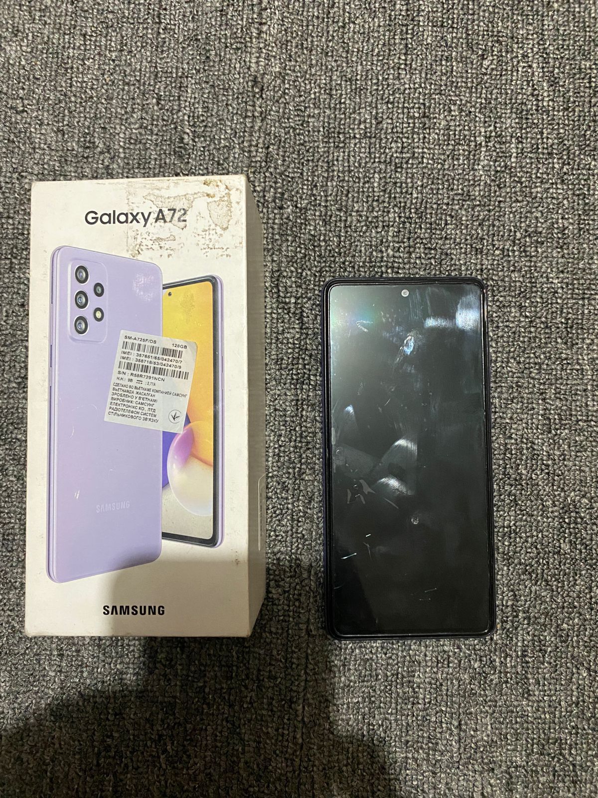 Samsung A72 128гб