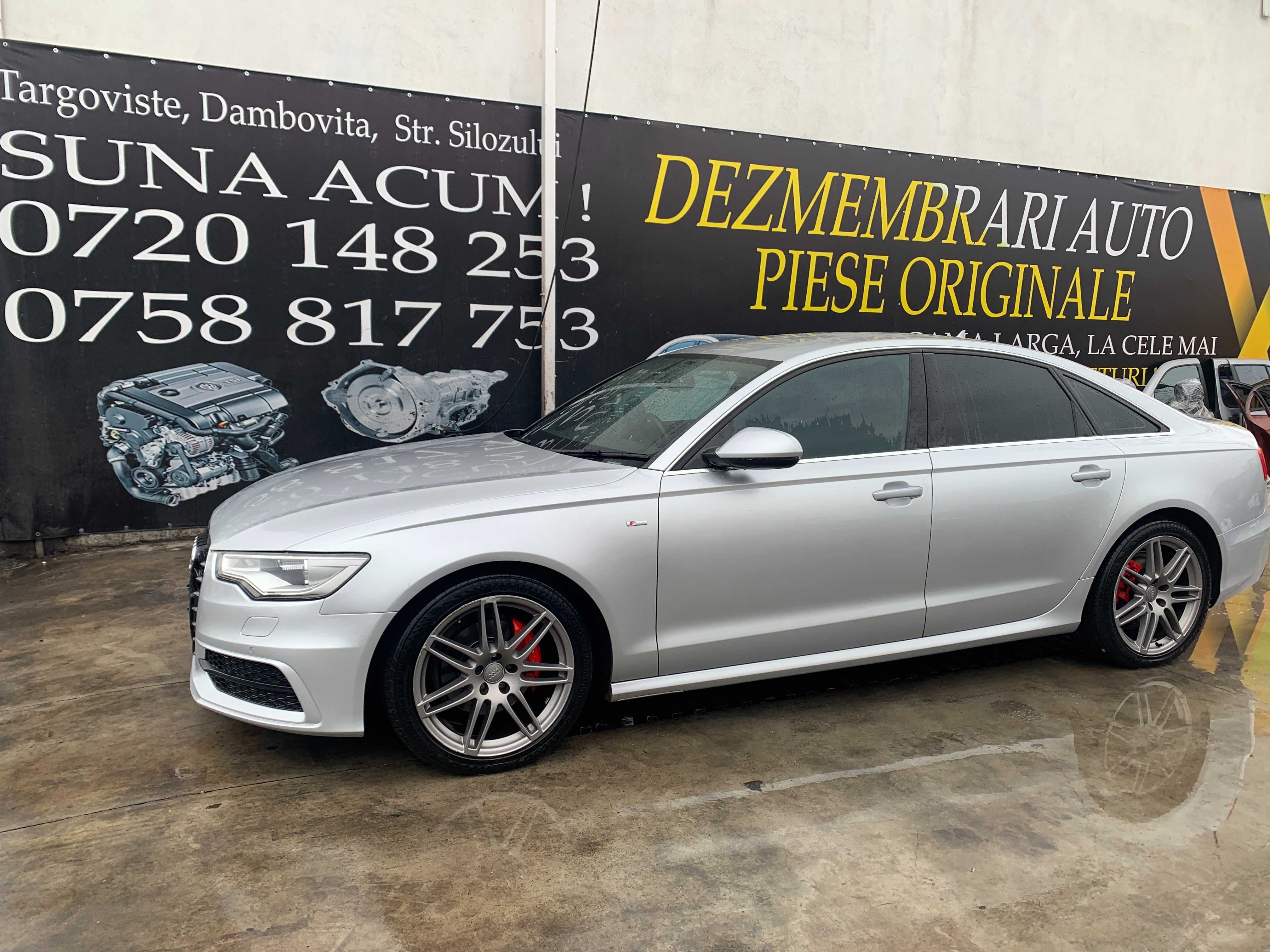 Dezmembrez audi A6-c7 3.0 tdi S-linne-qautro-bara fata s linne a6/far