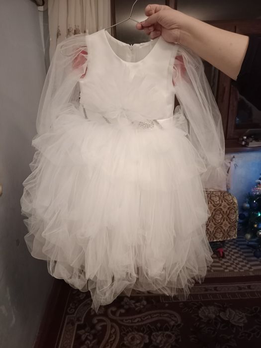 Yangi 5-6 yoshlar qizchalar ko'ylakchasi