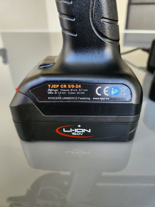 Pistol legat sârmă Capsator inele fixare plase TJEP CR 5/9-24