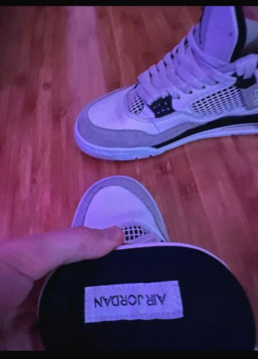 jordan 4 military black