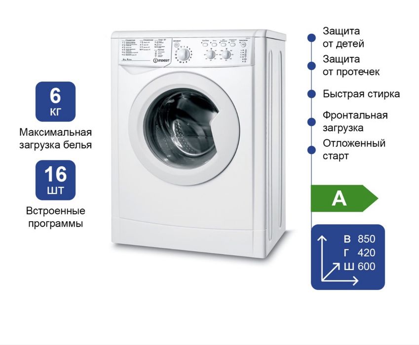 Продам стиральную машину Indesit