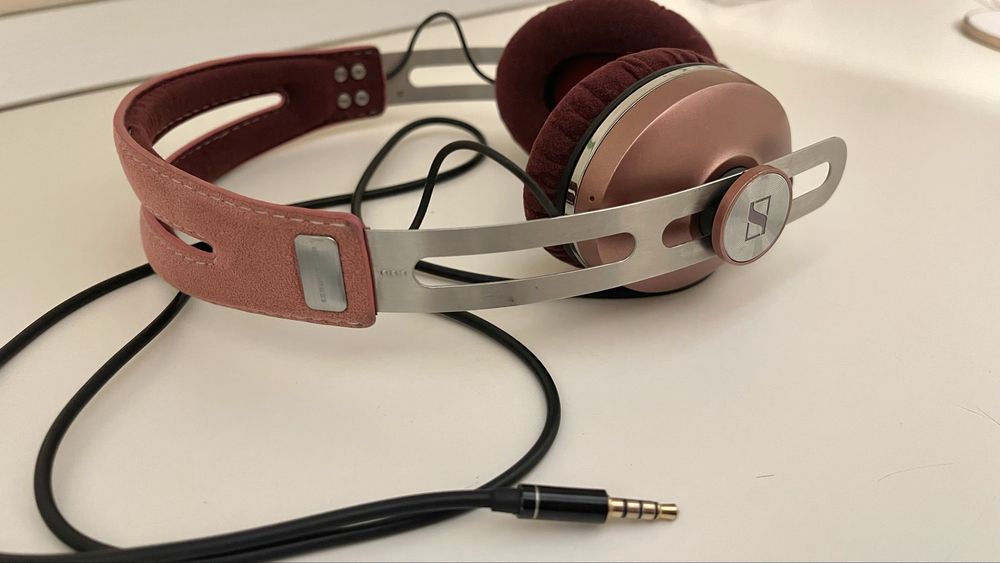 Casti audio On-Ear Sennheiser Momentum, Roz