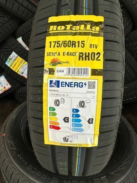 Нови летни гуми ROTALLA SETULA E-RACE RH02 175/60R15 81V НОВ DOT