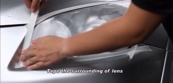 Комплект за почистване на фарове VISBELLA-182035