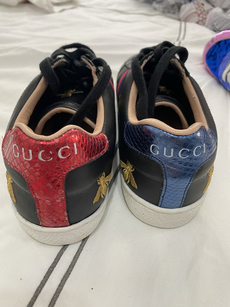 Adidasi Gucci 1:1 cu originalu marimea 37