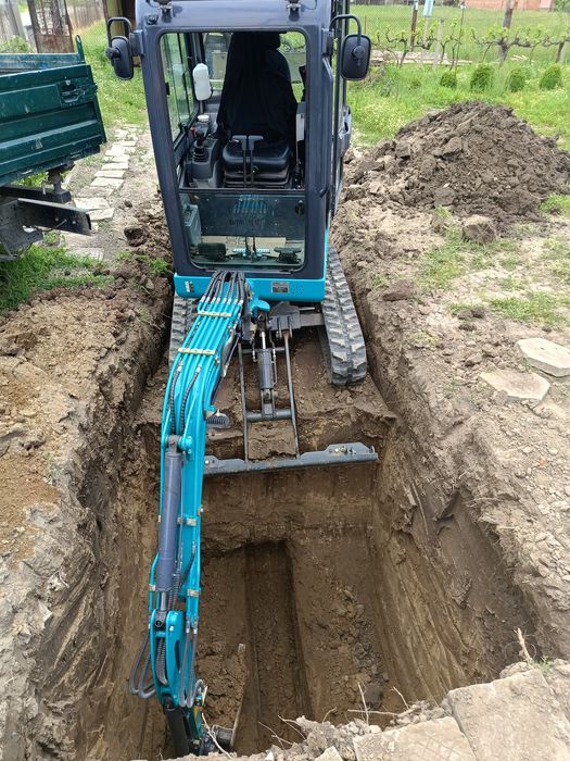 Услуги с мини багер