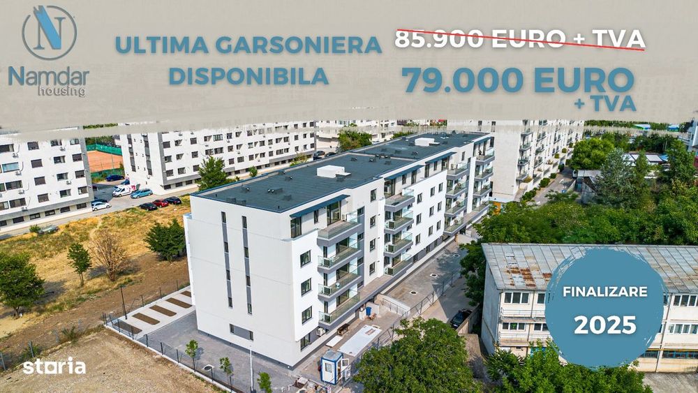 Garsoniera Metrou Pacii Militari | TERASA 15 MP | AC BONUS