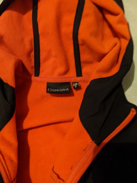 Куртка Dizegna, красно-чёрная