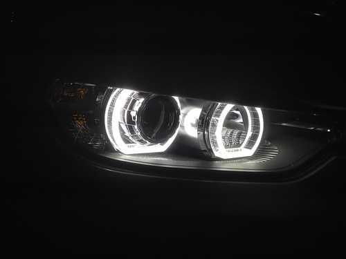 BMW X3 F25- Kit Lupe Bixenon+Xenon 35W+Angel Eyes LED