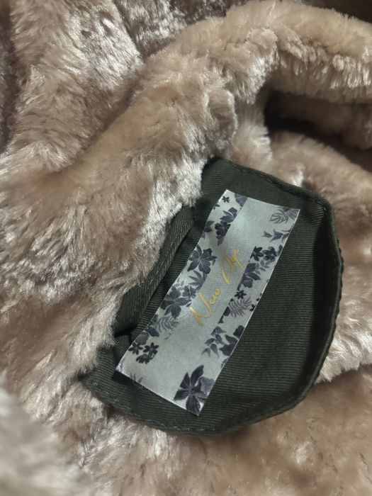 Дамска парка с пух