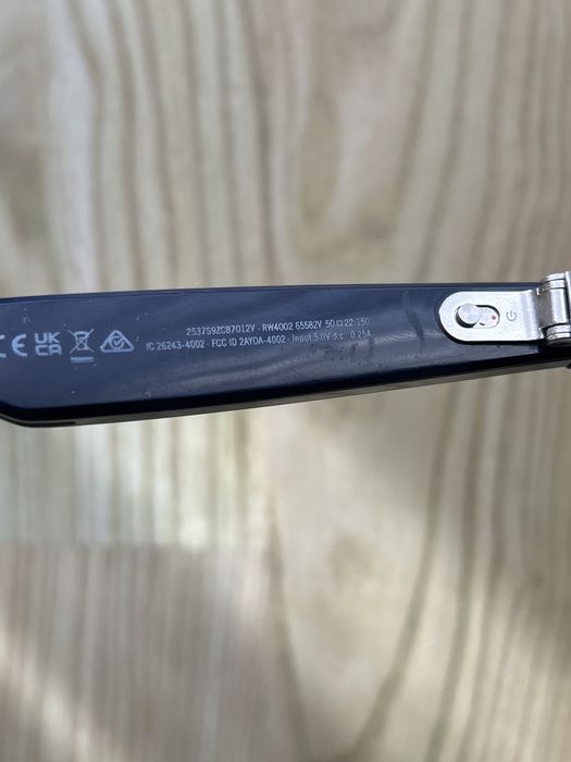 Ochelari RayBan Meta Wayfarer ( camera ascunsa )