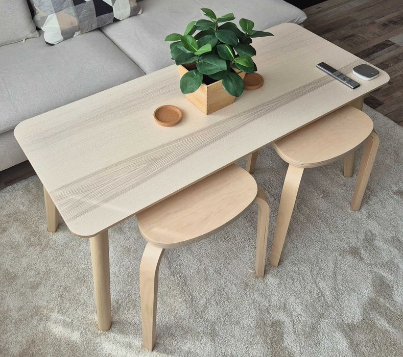 Холна масичка и табуретки IKEA
