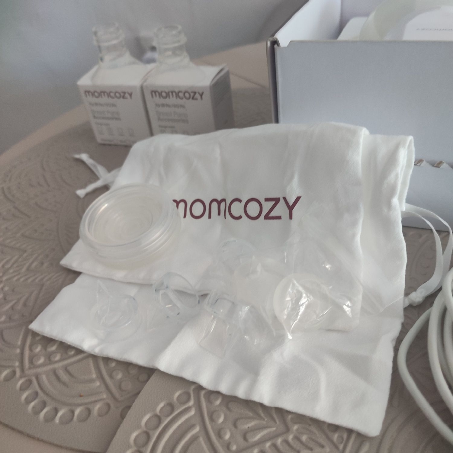 Momcozy S12 PRO, помпа за кърма, hands free, двойна
