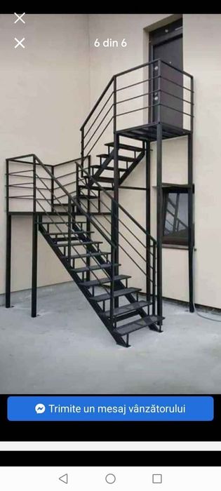 Vând scări zincate la oferirea clientului ne deplasăm ori unde in țara