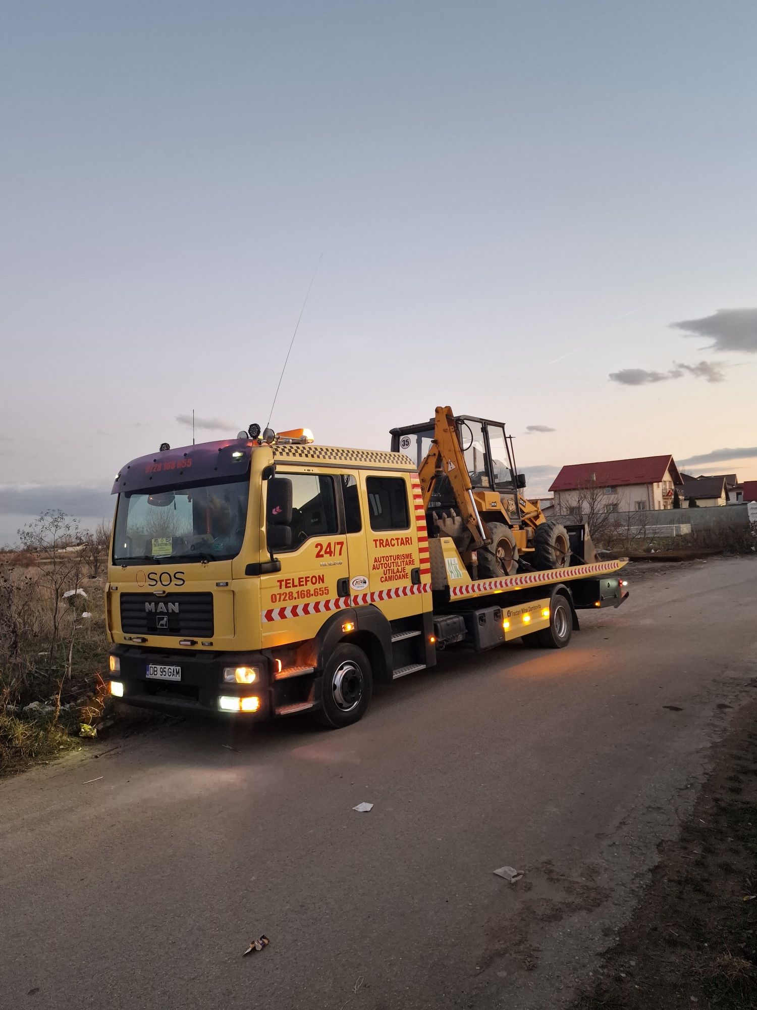 Tractari Autostrada A1 Platforma A1 Service-Vulcanizare A1 KM 80