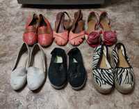 Женская обувь разная