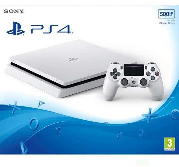 Конзола Sony Playstation Slim 500 GB Реновирани (Игри) 3 диска подарък