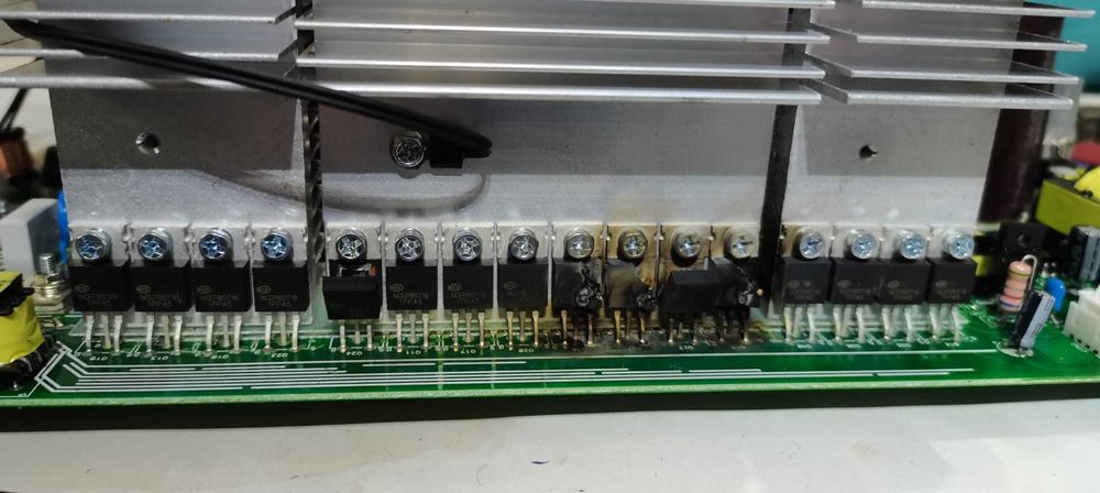 REPARATIE INVERTOR fotovoltaice EASUN SV2 SV4, placa schimb, error 09