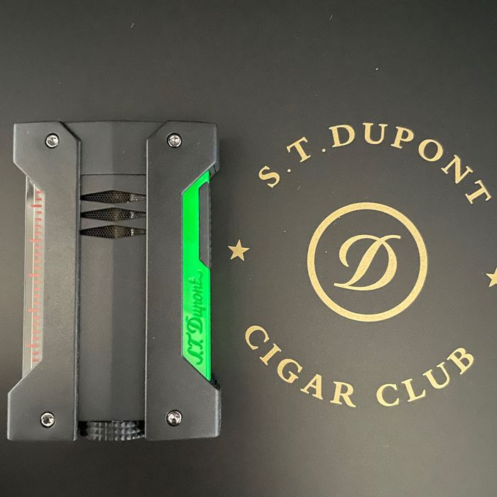 Оригинална запалка ST Dupont DEFI EXTREME Fluo Green (021417) Гаранция