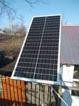 Kit solar 100w,controler 30ah +Suport