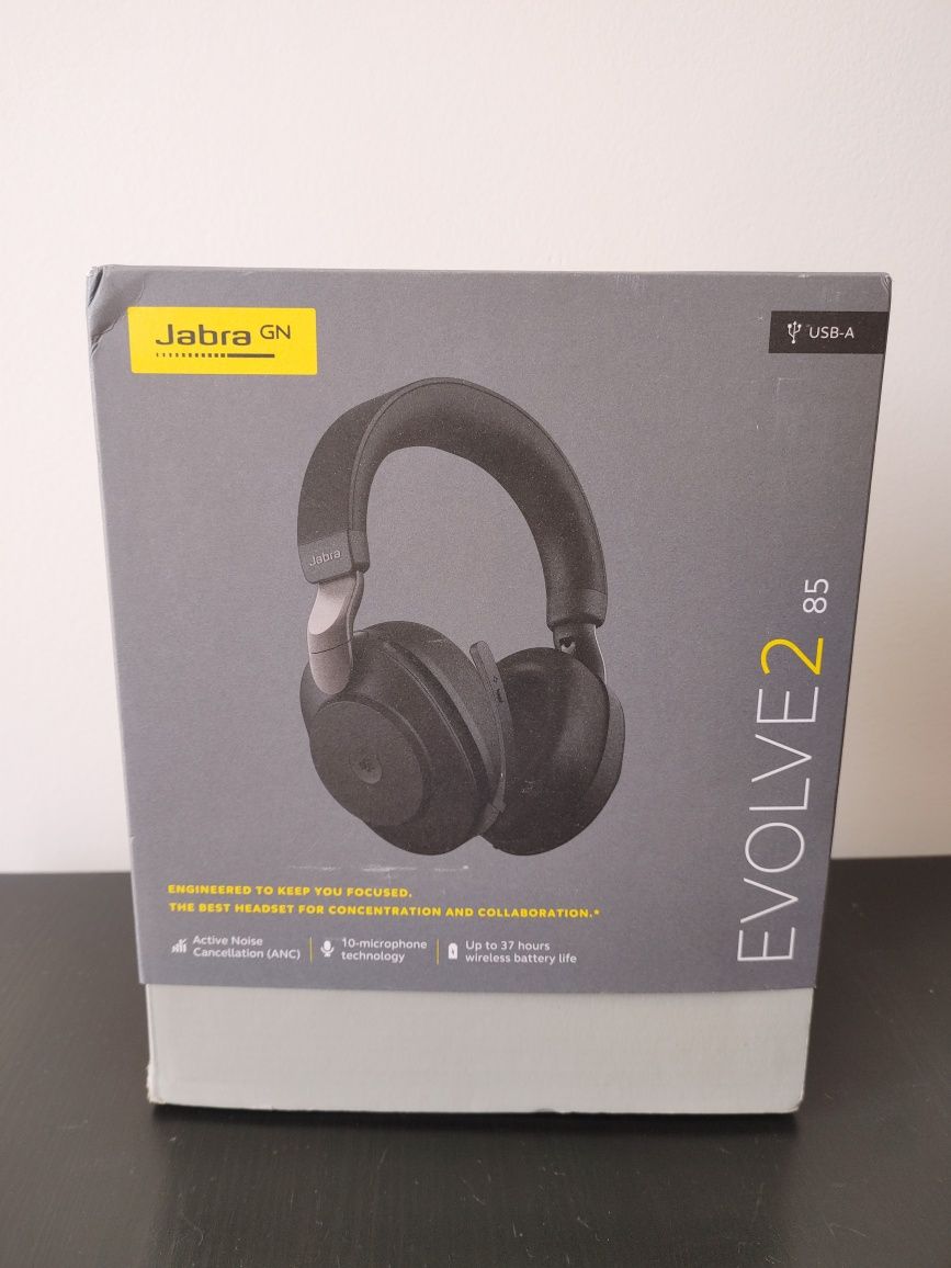 Новые наушники 10 микрофон Jabra Evolve 2 85 Гарнитура для работы ОФИС