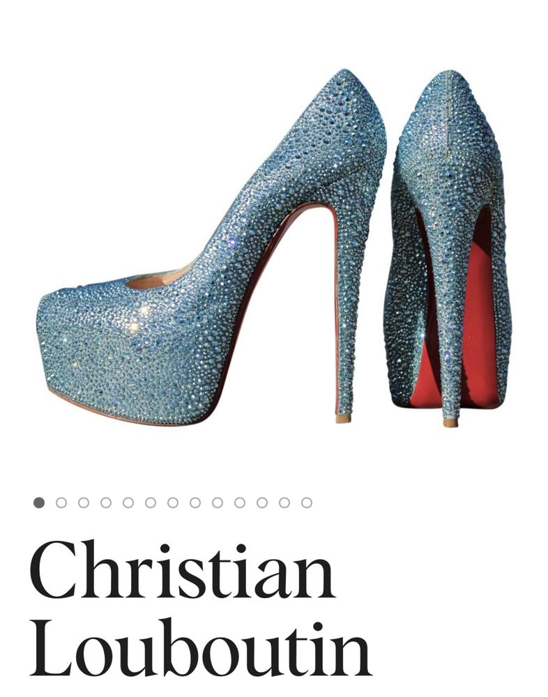 Обувки на ток Christian Louboutin