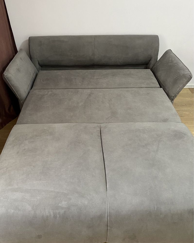 Canapea extensibila cu brate reglabile, "VARIO", L175xA100 cm