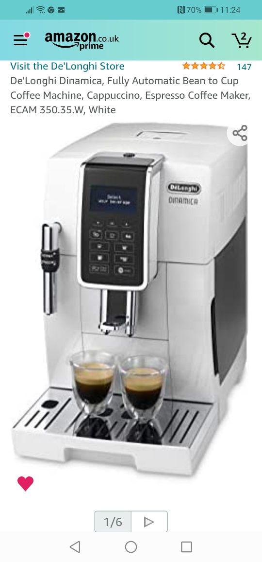 Delonghi Dinamica ecam 350.55 W