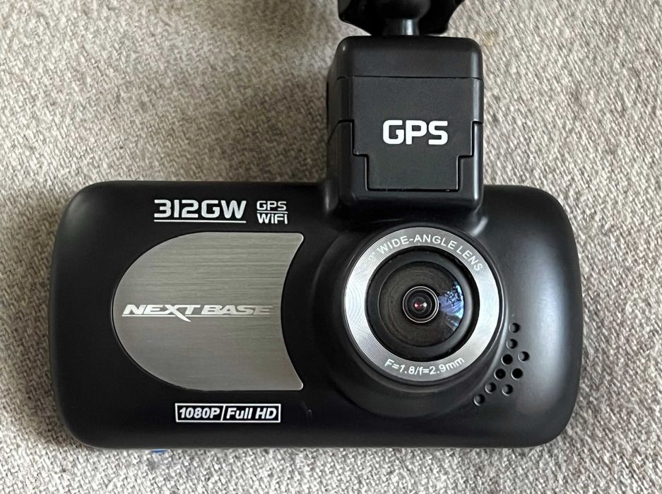 Camera auto Nextbase 312GW GPS WiFi Full HD, suport si alimentare