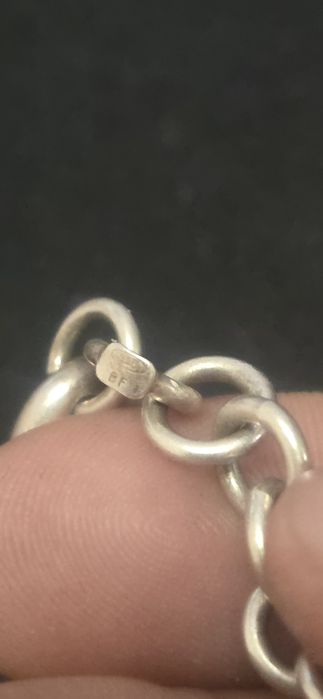 Brățară argint masivă