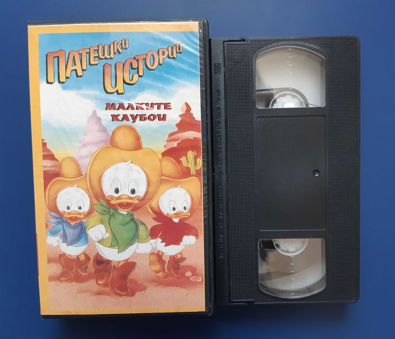Лот Видеокасети VHS 10 Броя Патешки Истории Мулан Пинокио Том и Джери