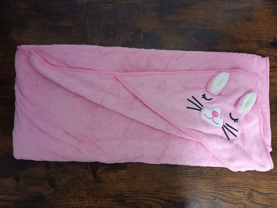 Prosop de baie cu gluga pentru bebelusi