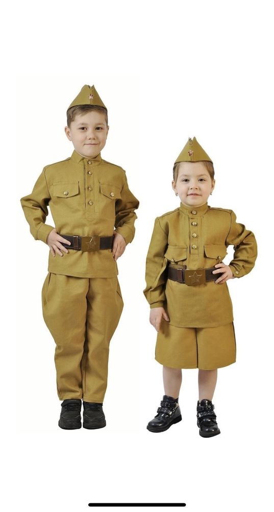 Детская военная форма на прокат
