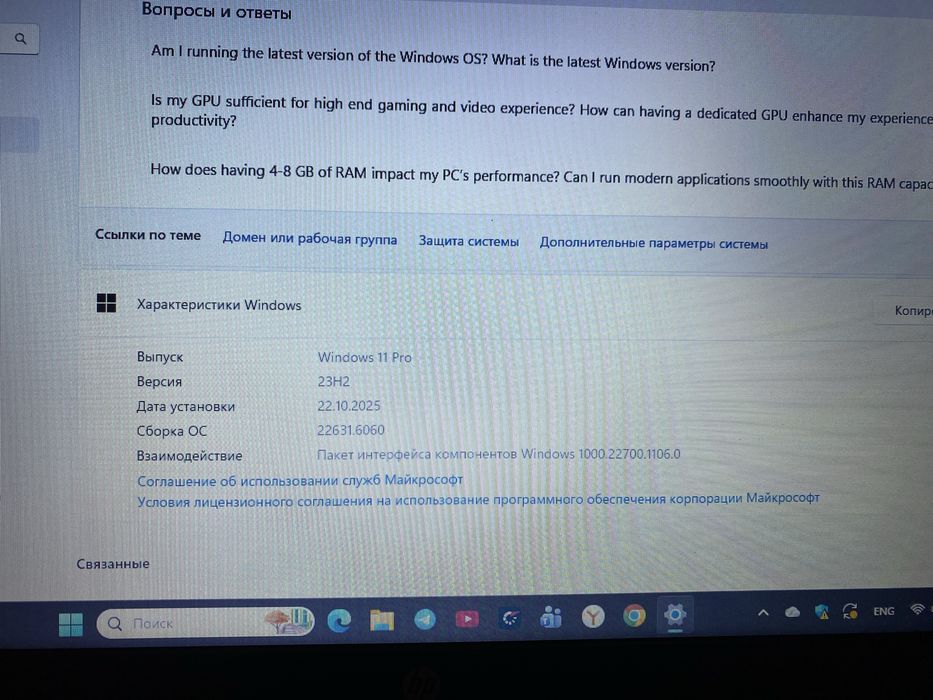 ARZON HP noutbuk holati YANGI